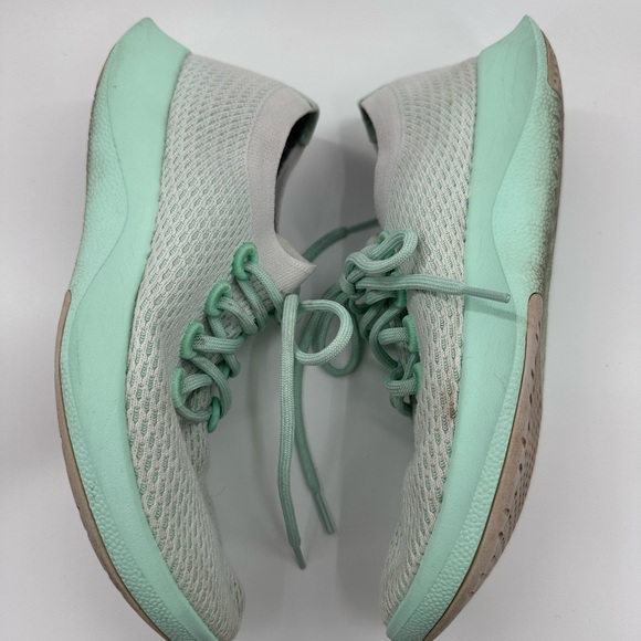 Allbirds | Women's Tree Dashers Sneakers Limited Edition Cyclone Mint - Picture 6 of 11